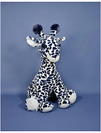 Peluche lisi la girafe bleue 50 cm