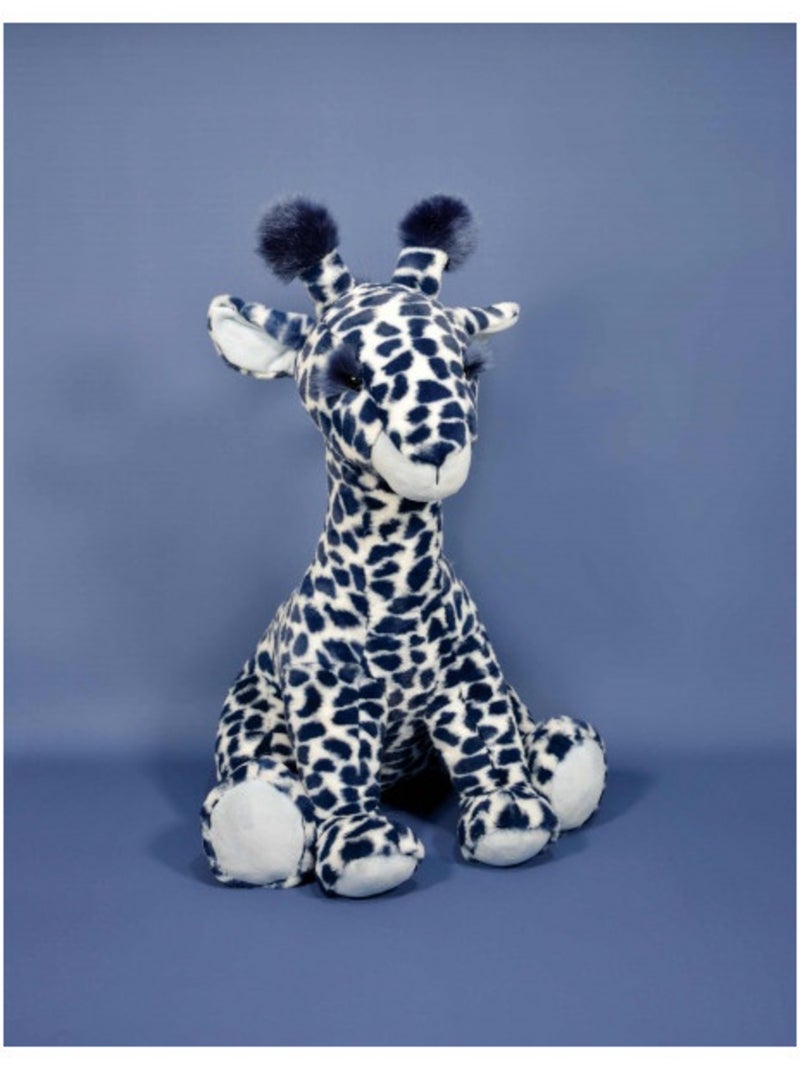 Peluche Lisi la girafe bleue 50 cm Bleu - Kiabi