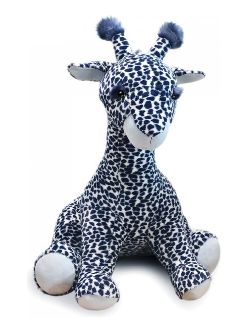 Peluche Lisi la girafe bleue XXL - Kiabi