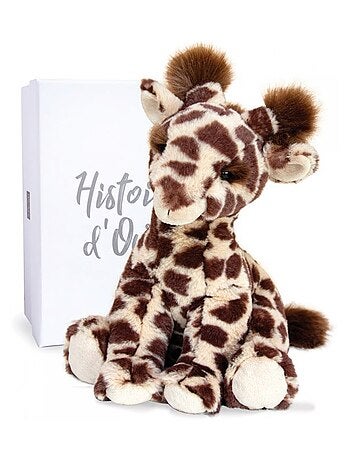 Peluche lisi la girafe naturelle 30 cm
