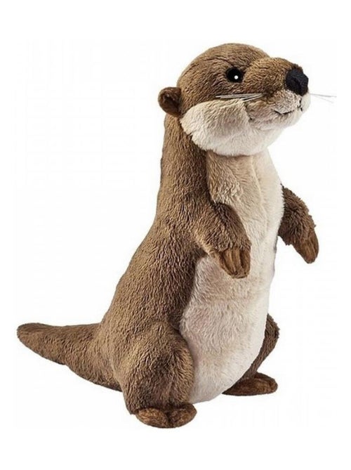 Peluche Loutre dréssée 20cm - Kiabi