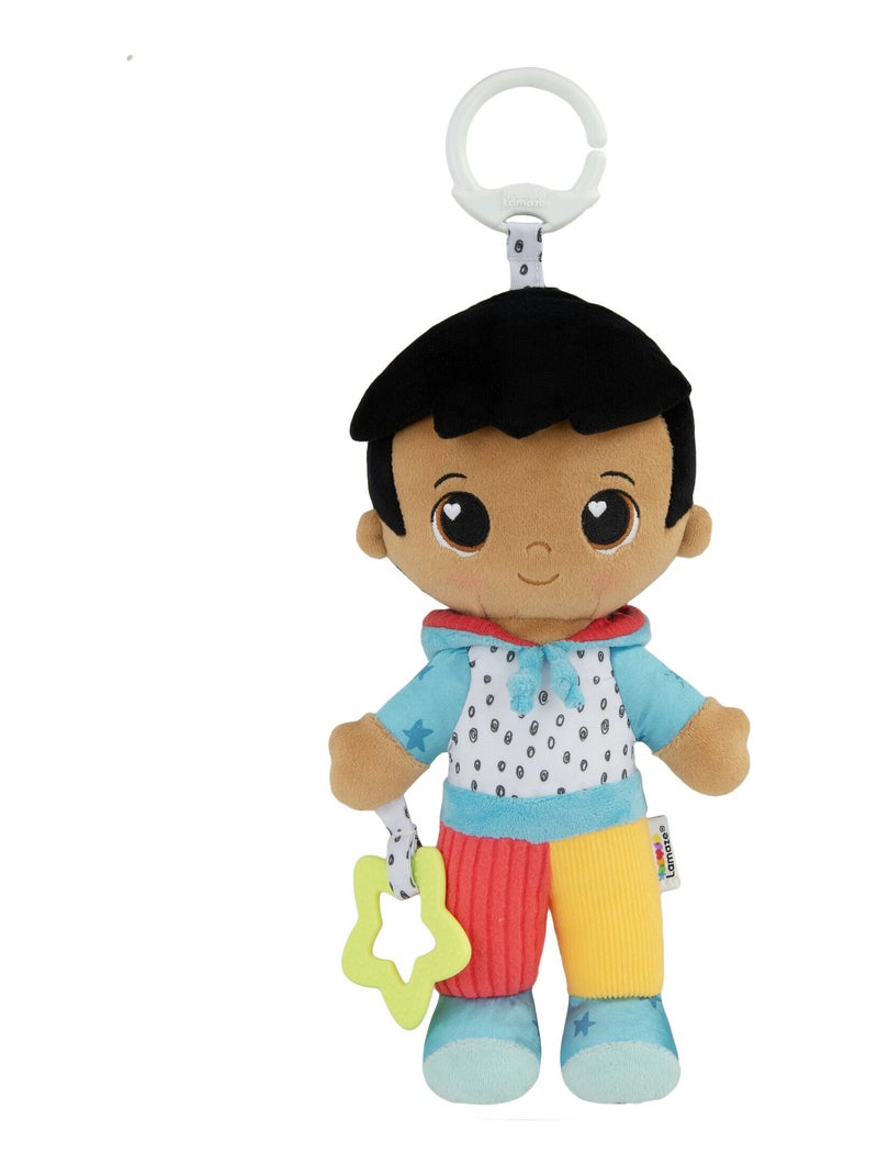 Peluche lucas mon ami à clip pour landau et poussette Multicolore - Kiabi