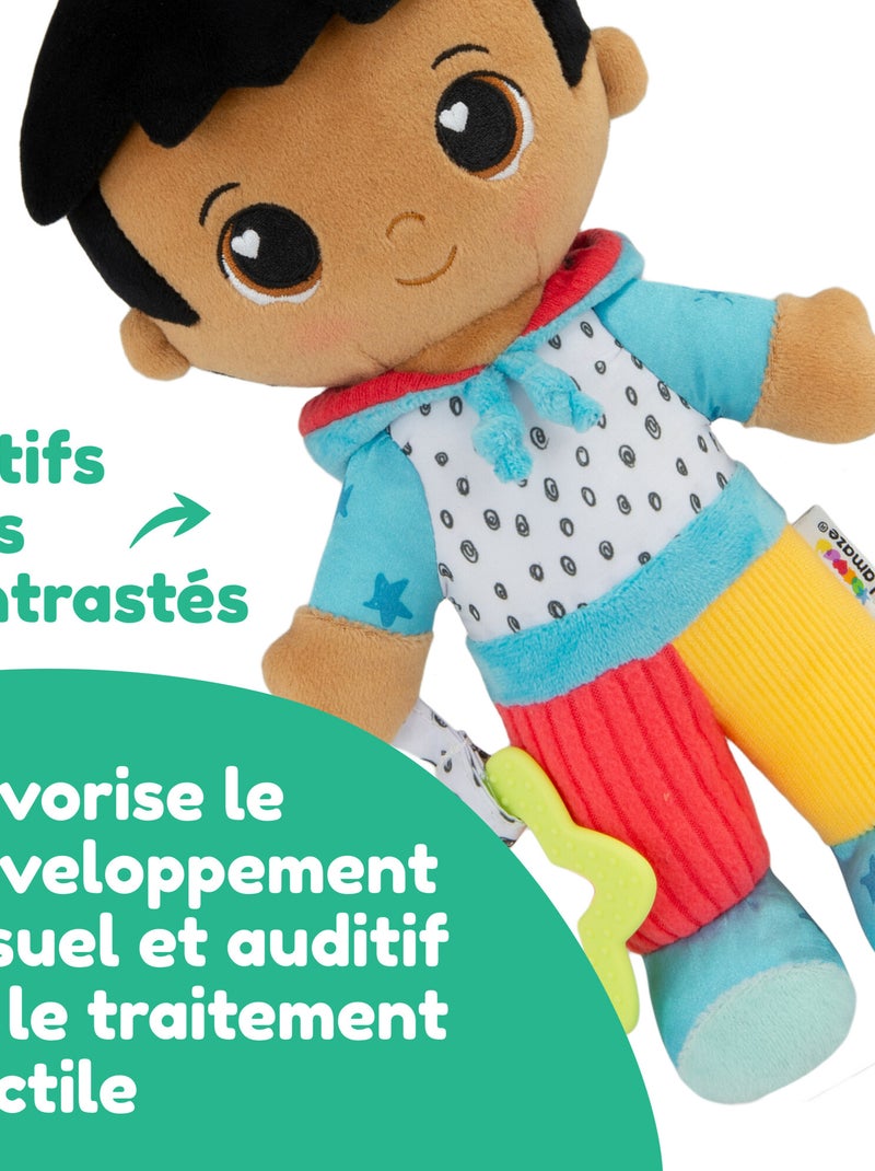 Peluche lucas mon ami à clip pour landau et poussette Multicolore - Kiabi