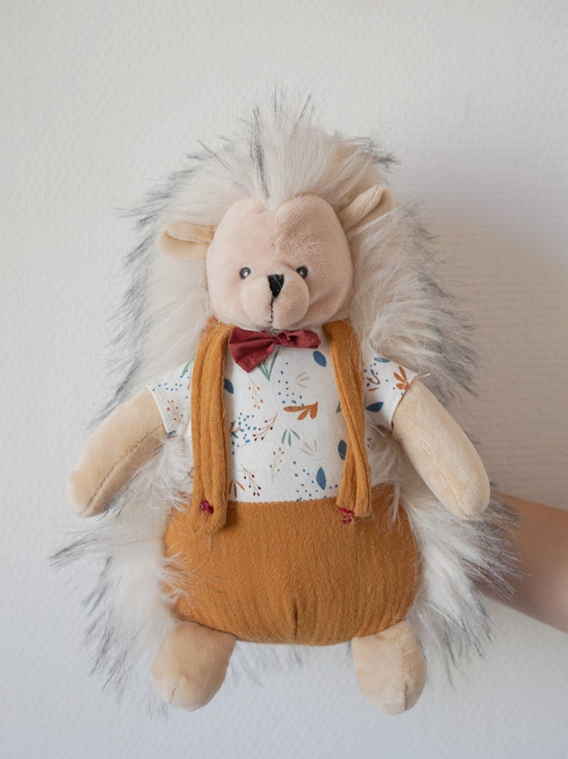Peluche Lucien le hérisson Jaune moutarde - Kiabi