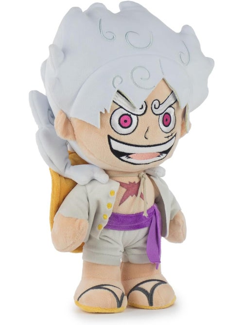 Peluche Luffy Gear 5 34 cm One Piece Edition Limitée - Kiabi