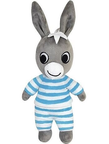 Peluche lumineuse naturelle trotro - jemini - 25 cm - fonctionne sans pile