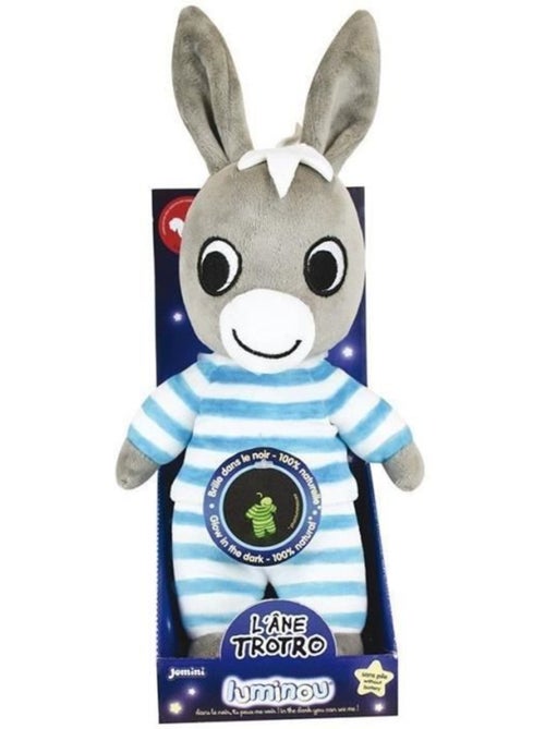 Peluche lumineuse naturelle trotro - jemini - 25 cm - fonctionne sans pile - Kiabi