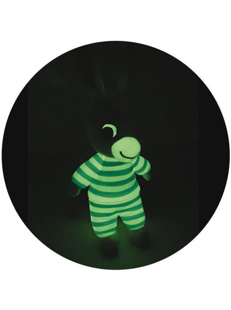 Peluche lumineuse naturelle trotro - jemini - 25 cm - fonctionne sans pile Blanc - Kiabi
