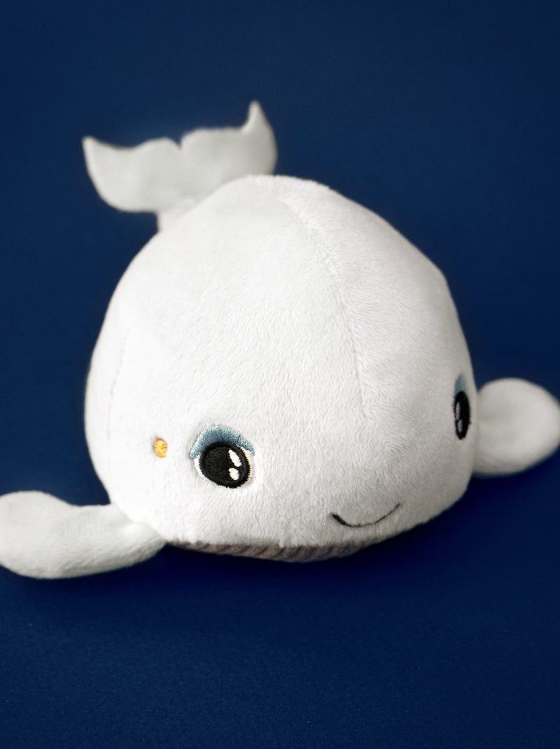 Peluche lumineuse Shakies Baleine Blanc - Kiabi