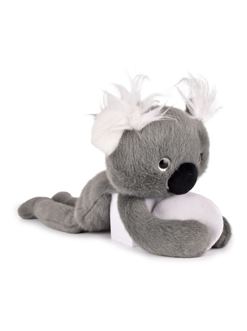 Peluche magnétique 30 cm Gris - Kiabi