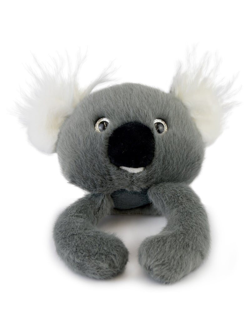 Peluche magnétique 30 cm Gris - Kiabi