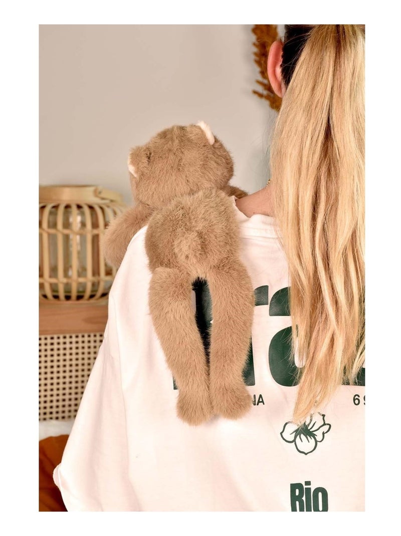 Peluche magnétique 30 cm Marron - Kiabi