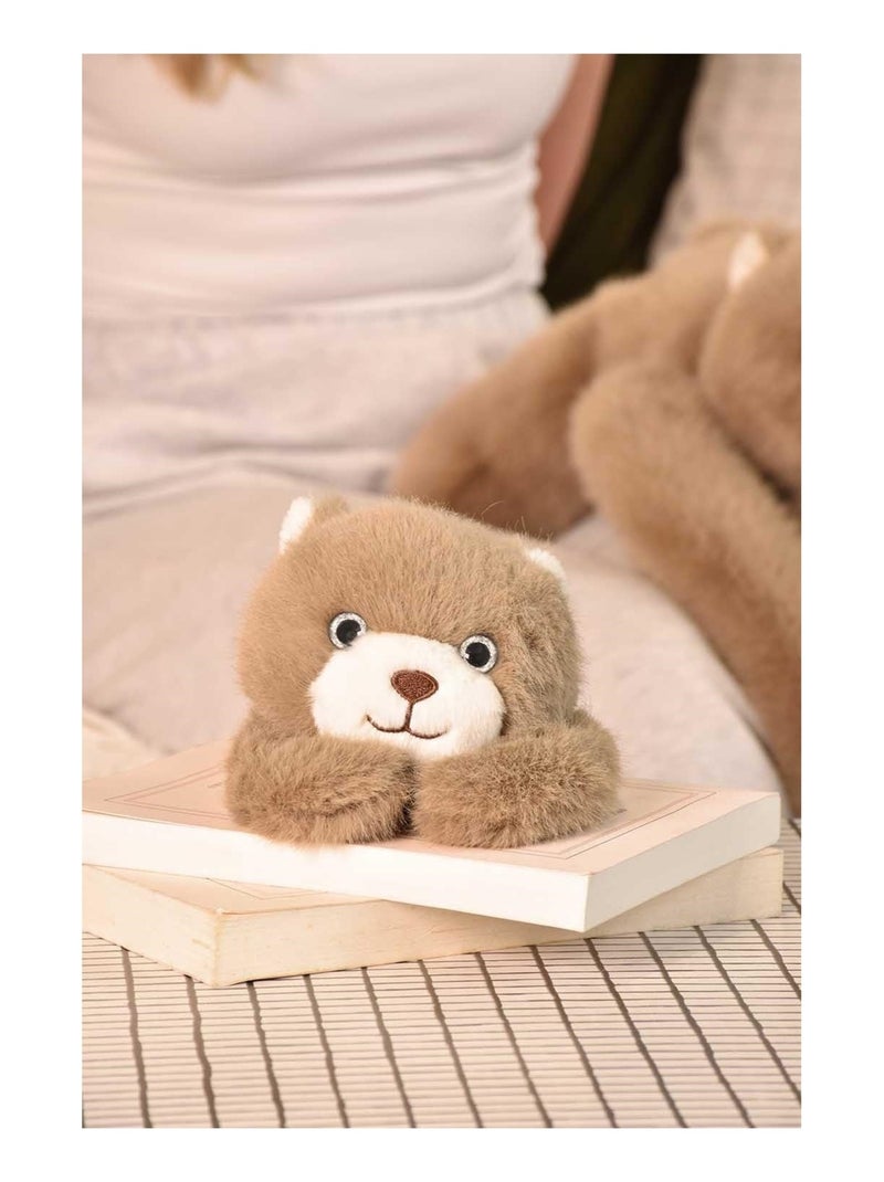Peluche magnétique 30 cm Marron - Kiabi