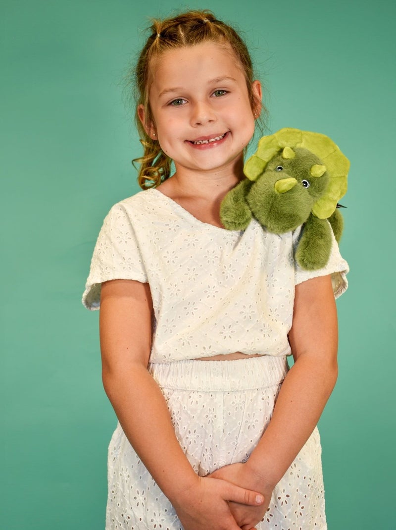 Peluche magnétique 30 cm Vert - Kiabi