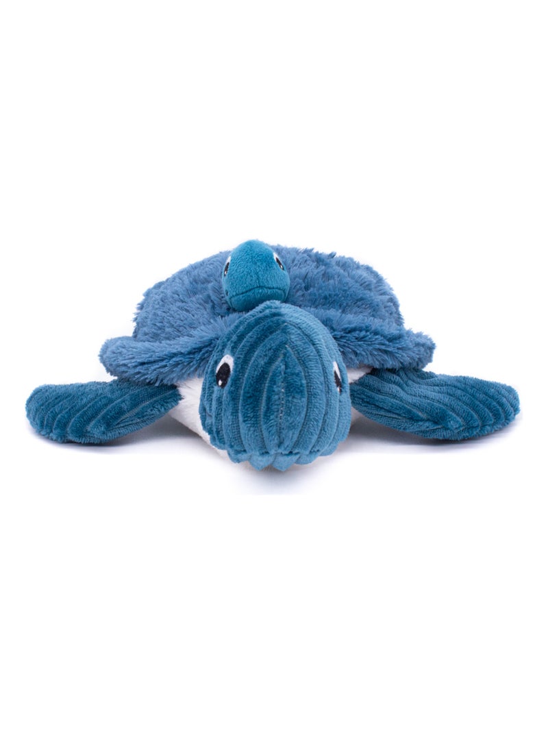 Peluche maman bébé tortue Bleu - Kiabi