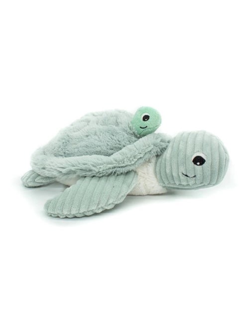 Peluche maman bébé tortue menthe - Kiabi