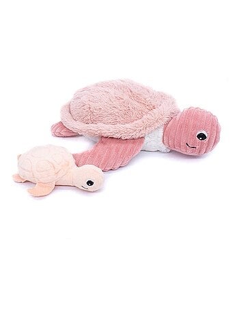 Peluche maman bébé tortue