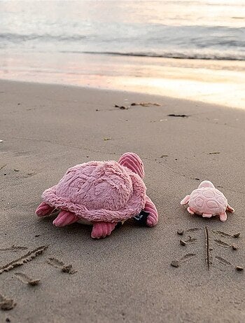 Peluche maman bébé tortue