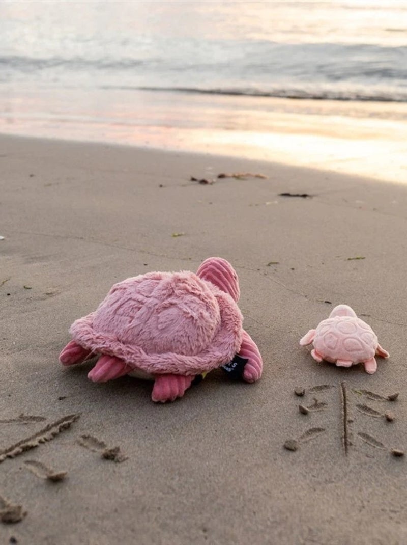 Peluche maman bébé tortue Rose - Kiabi