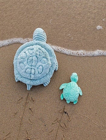 Peluche maman bébé tortue