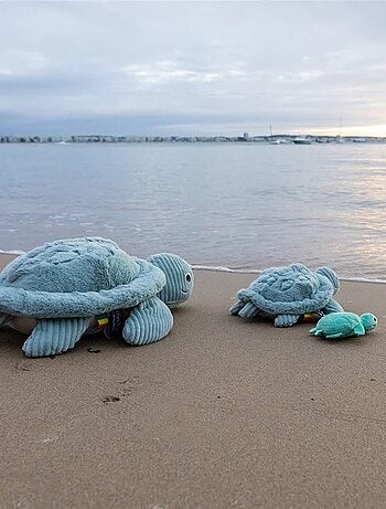 Peluche maman bébé tortue