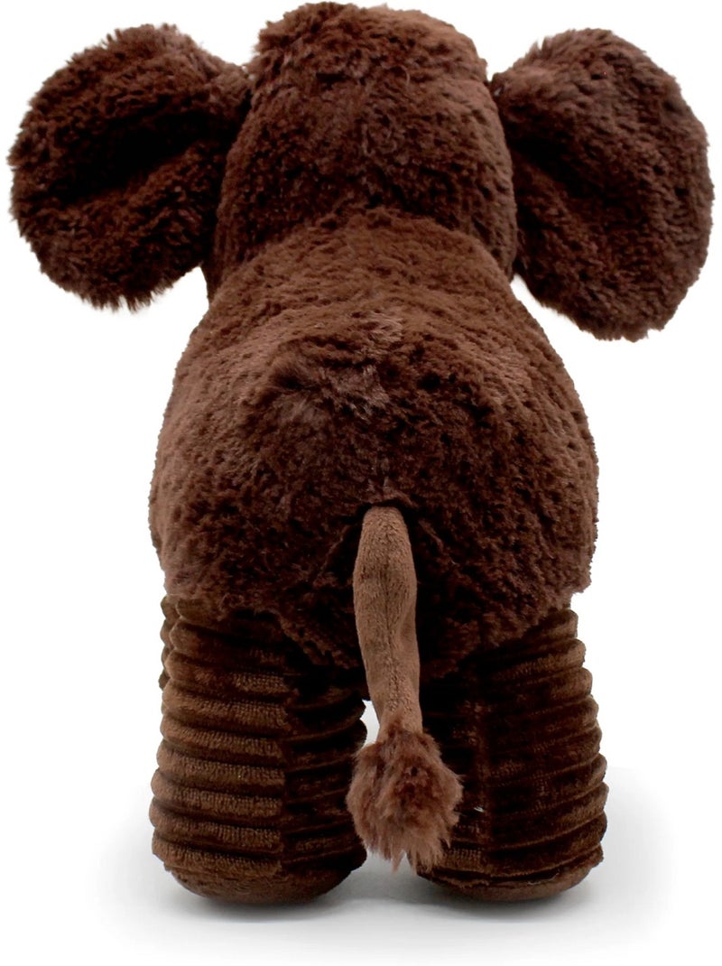 Peluche mammouth papa et son bébé Marron - Kiabi