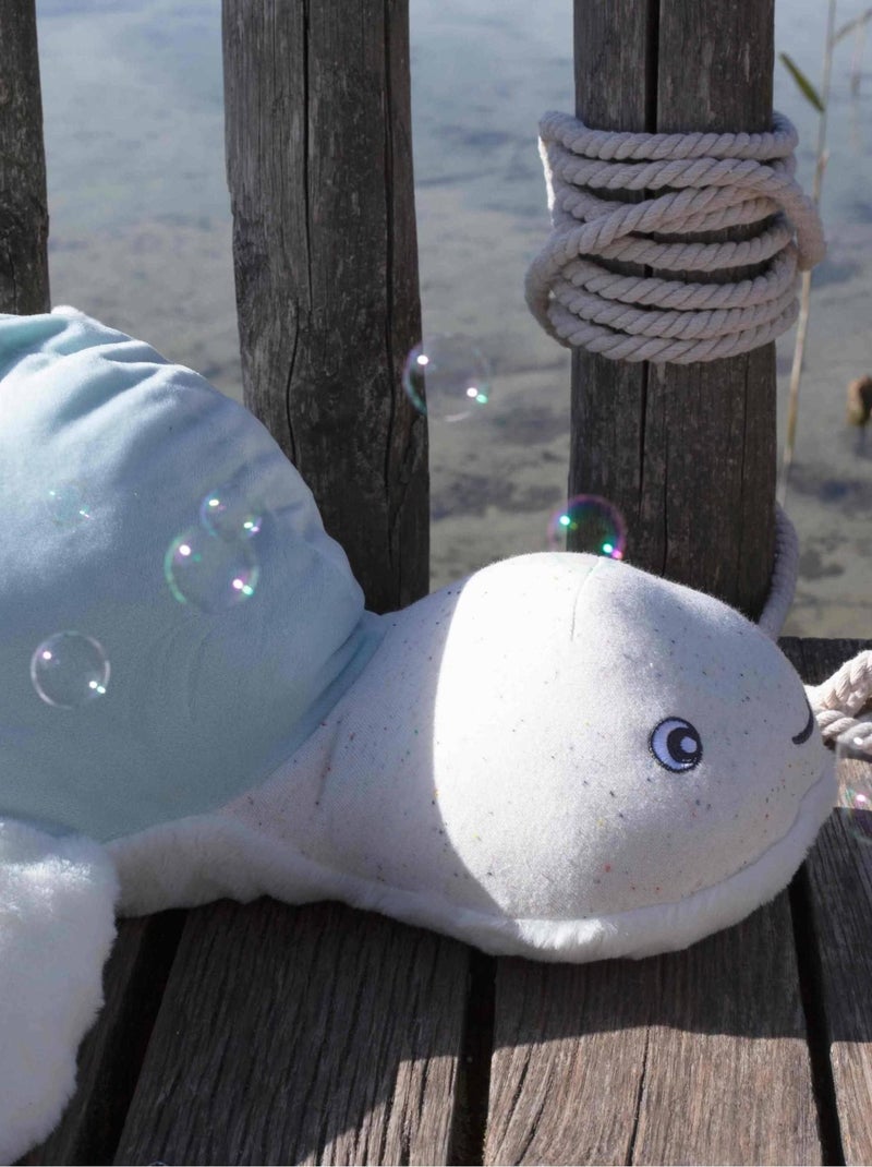 Peluche Manu La Tortue 60cm Pour Bébé Vert - Kiabi