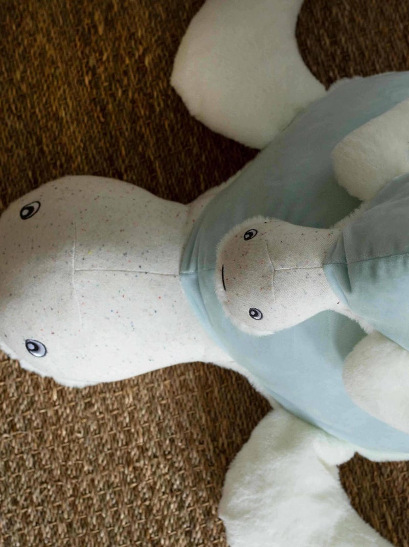 Peluche Manu La Tortue 60cm Pour Bébé Vert - Kiabi