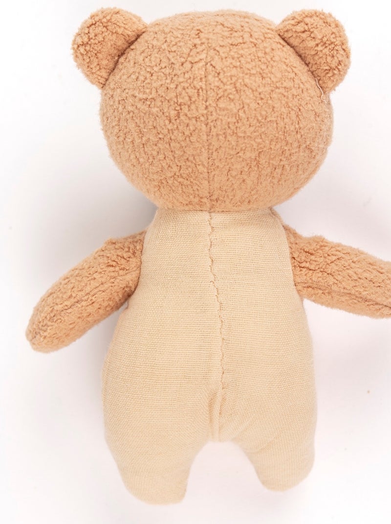 Peluche Marcel l'ours et son doudou Beige - Kiabi