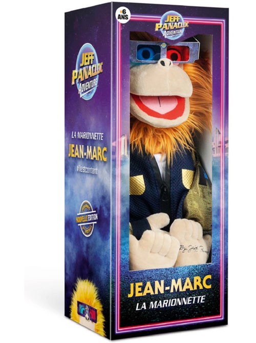Peluche Marionnette Jean-Marc 60cm - Jeff Panacloc - Kiabi