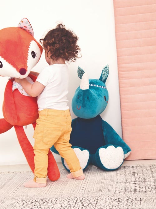 Peluche Marius le rhino 50 cm - Kiabi