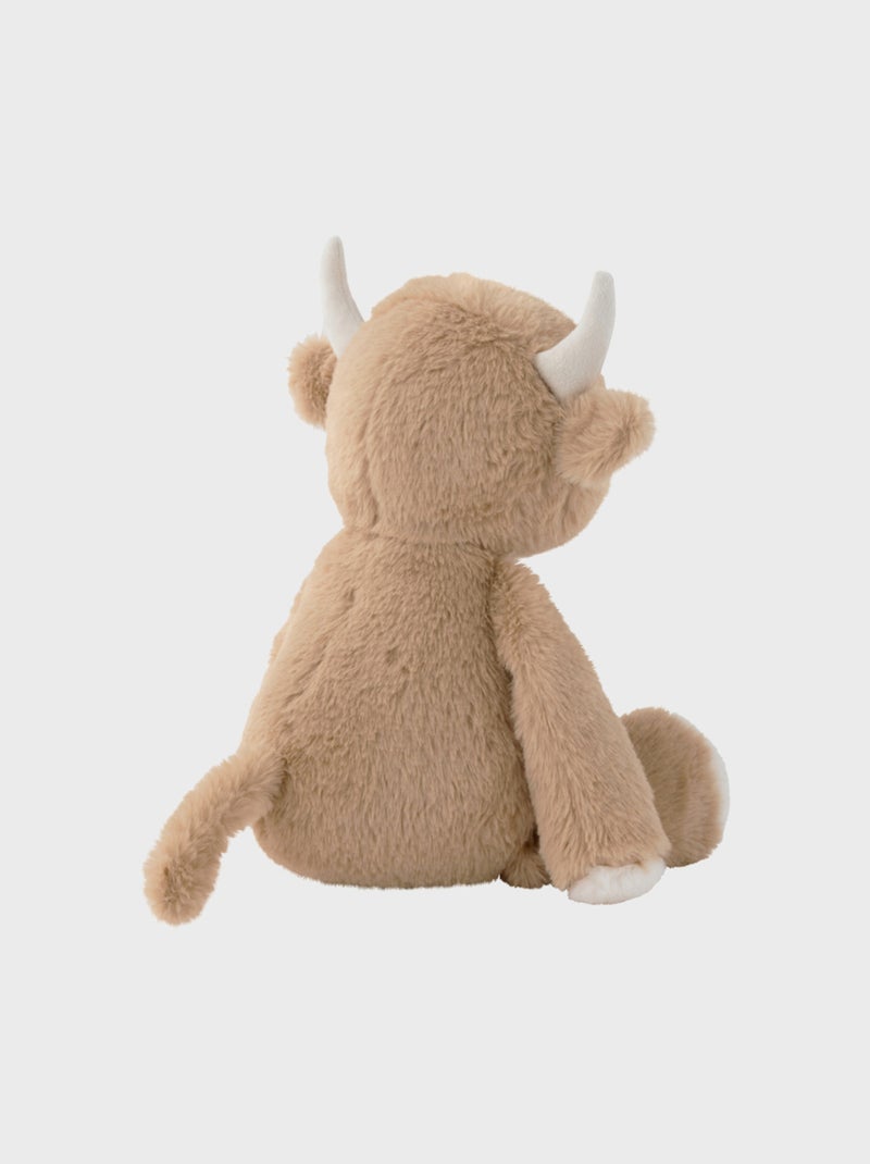 Peluche Medium 40 cm - Fluffy Cow Noukie's Beige - Kiabi