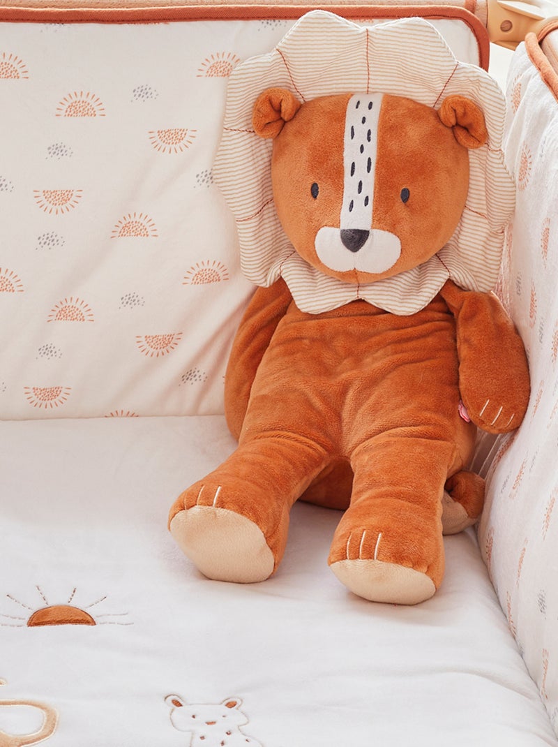 Peluche medium Babou en Veloudoux Noukie's Marron - Kiabi