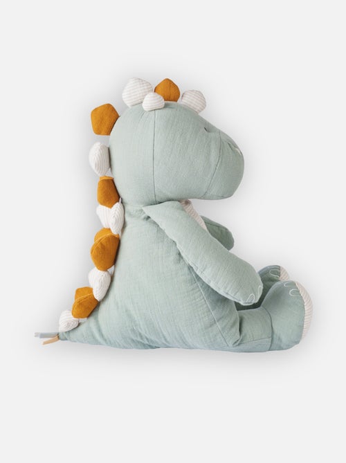 Peluche medium Stegi en mousseline de coton BIO, eucalyptus Noukie's - Kiabi