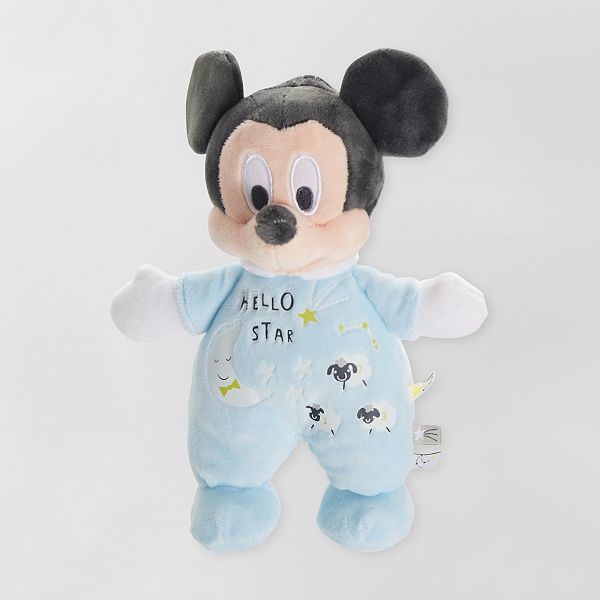 Peluche Mickey Phosphorescente Bebe Garcon Bleu Kiabi 12 00