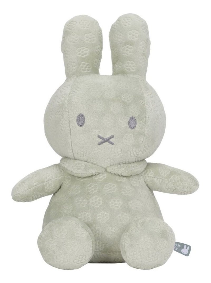 Peluche  Miffy - Flower - 30cm Blanc Beige - Kiabi