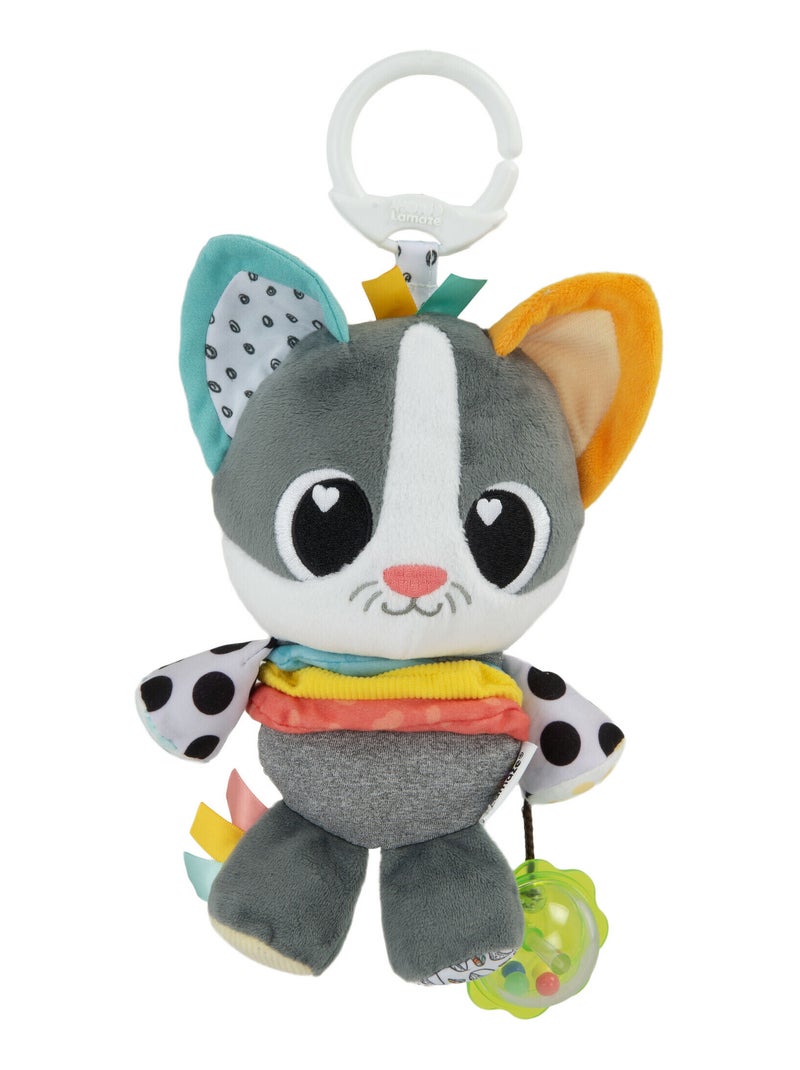 Peluche millie le chat à clip pour landau et poussette Multicolore - Kiabi