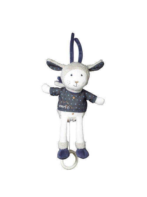 Peluche Mini Musical Mouton en velours - SAUTHON - Kiabi