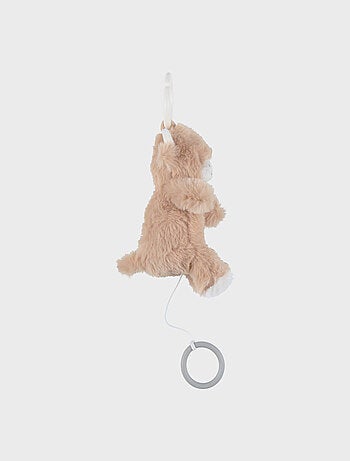 Peluche Mini Musicale 20 cm – Fluffy Cow Noukie's