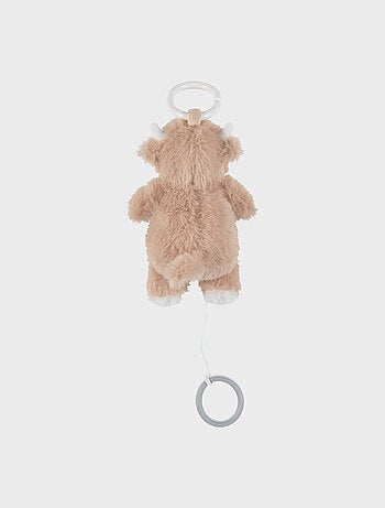 Peluche Mini Musicale 20 cm – Fluffy Cow Noukie's