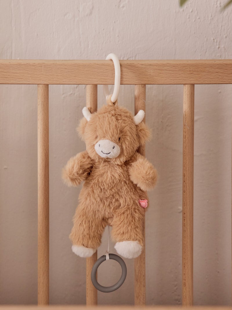 Peluche Mini Musicale 20 cm – Fluffy Cow Noukie's Beige - Kiabi