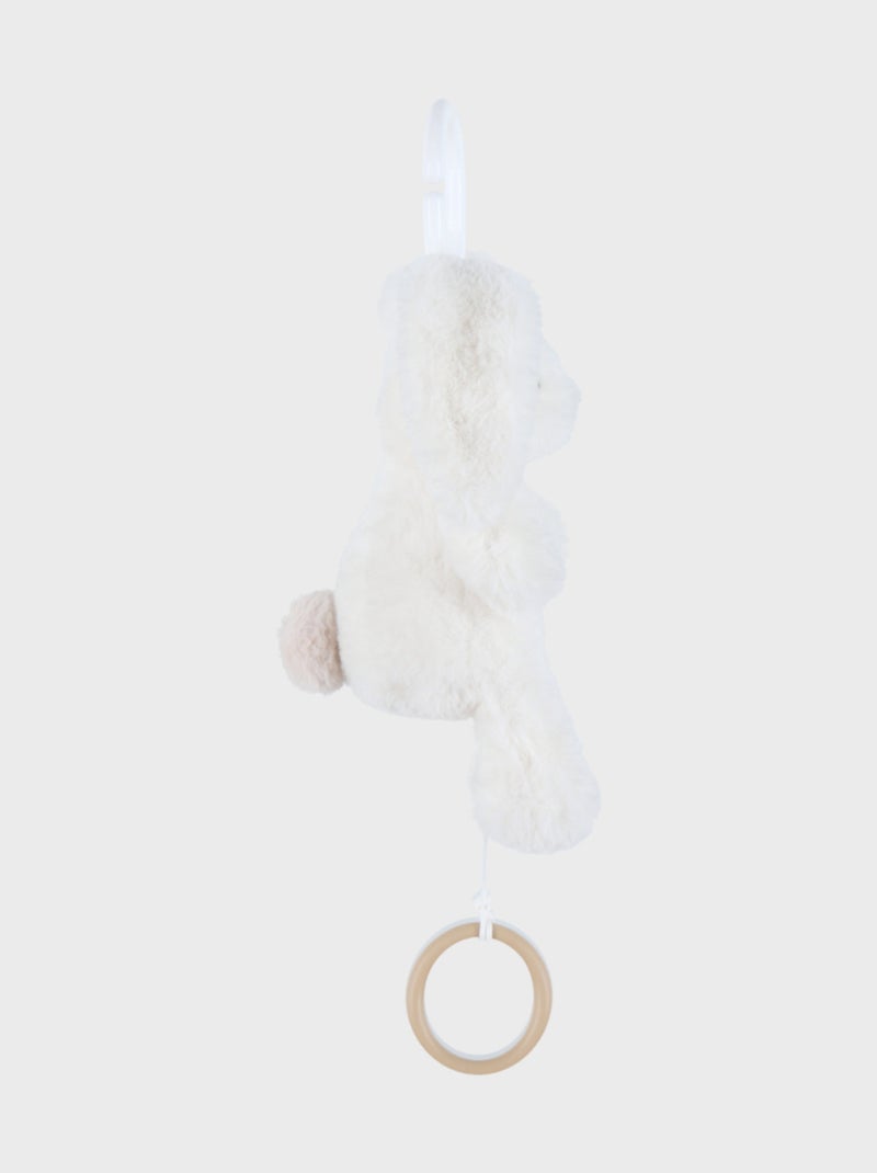 Peluche mini-musicale 20cm - Snow Noukie's Blanc - Kiabi