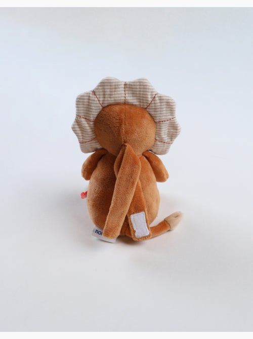 Peluche mini-musicale Babou en Veloudoux, caramel Noukie's - Kiabi