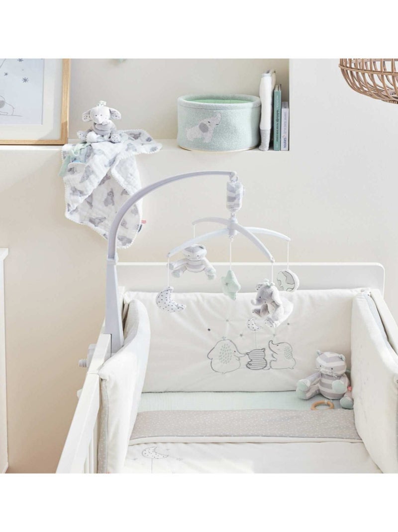 Peluche mini musicale Milo Gris - Kiabi