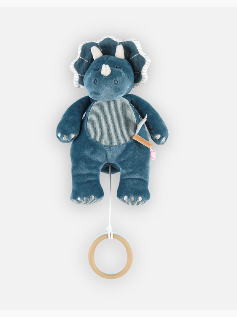 Peluche mini musicale Ops en Veloudoux, Noukie's Bleu - Kiabi