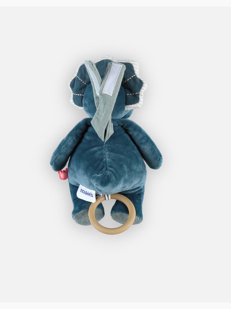 Peluche mini musicale Ops en Veloudoux, Noukie's Bleu - Kiabi