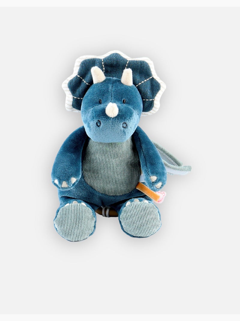 Peluche mini musicale Ops en Veloudoux, Noukie's Bleu - Kiabi