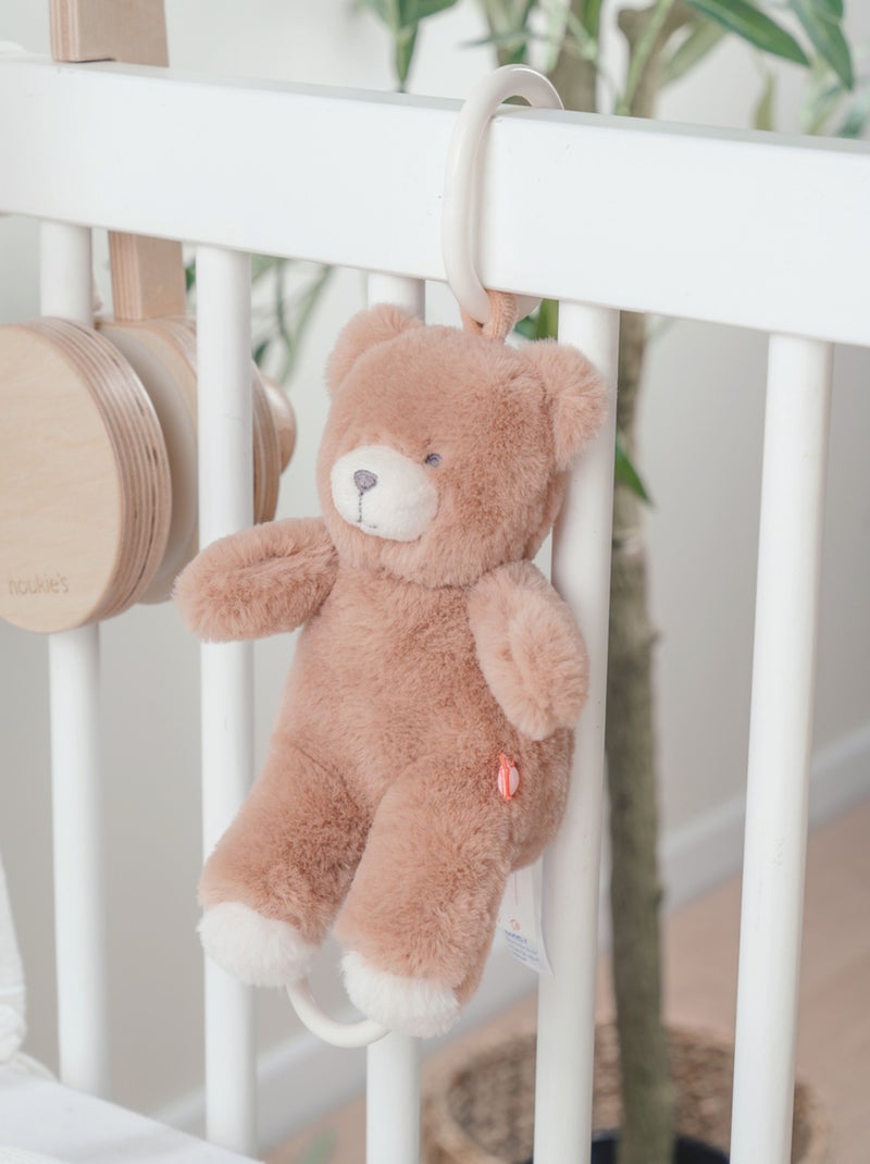 Peluche Mini Musicale Ours 20 cm – Lily Noukie's Rose - Kiabi