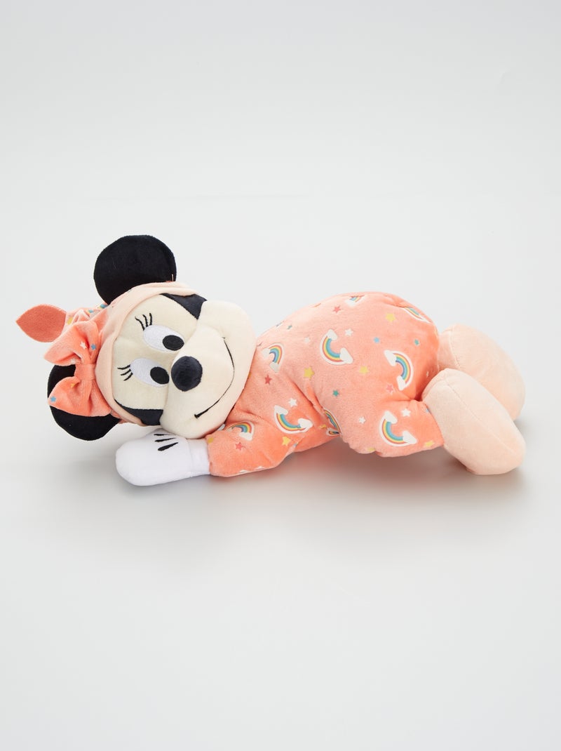 Peluche 'Minnie'' Phosphorescente rose - Kiabi