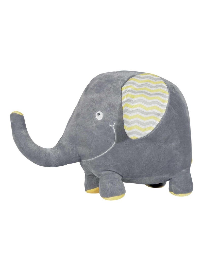 Peluche modèle Elpehant bébé Trois Kilos Sept Gris - Kiabi